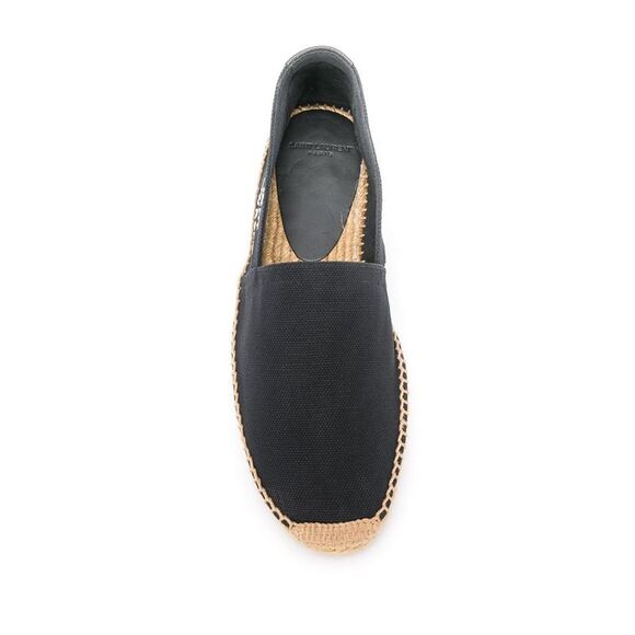 Men's Black Canvas Espadrilles with Embroidered Detail - Size ITA - Picture 4 of 4